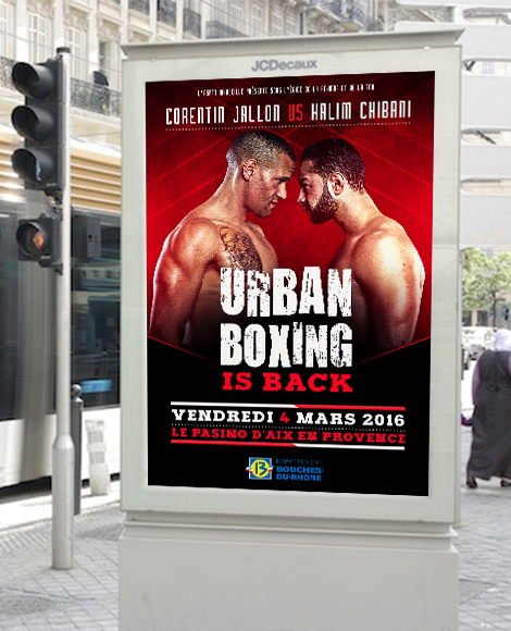 urban boxing affiche marseille